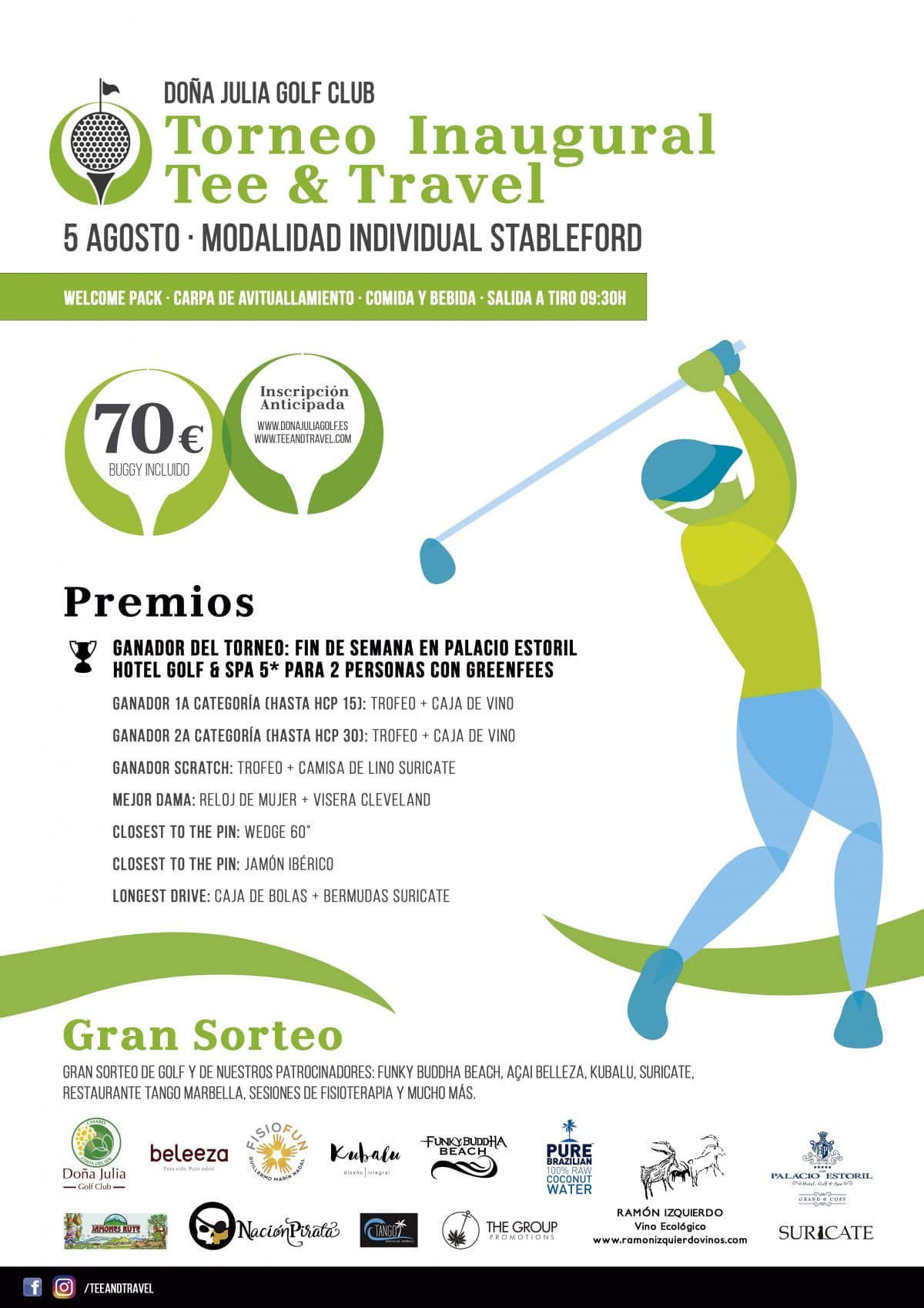 Torneo de Golf Inaugural Tee and Travel