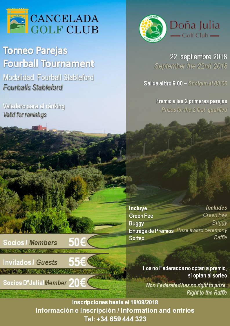 Torneo Cancela Golf