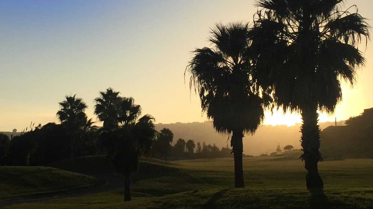 Golf en otoño