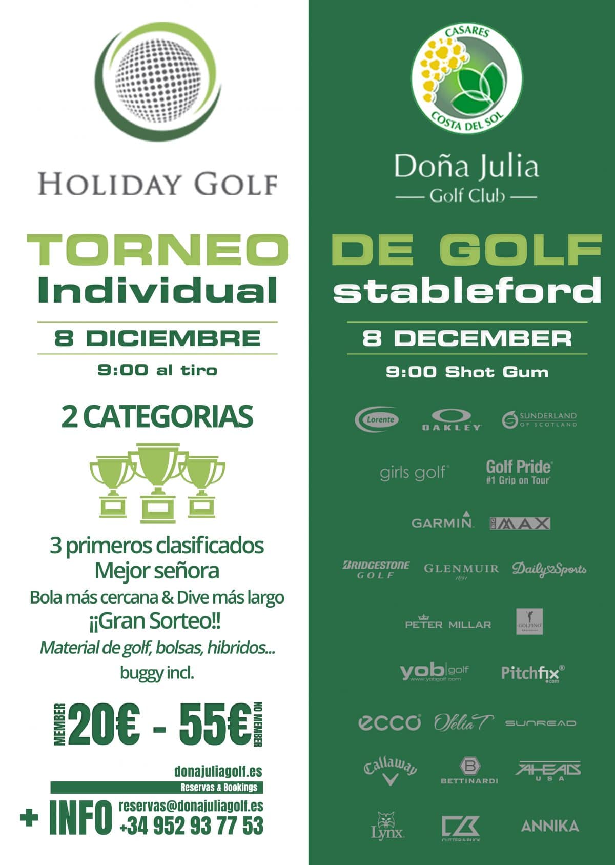 Holiday Golf tournament