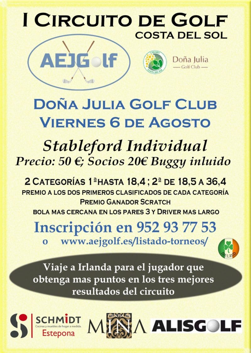 I circuito de golf AEJGOLF