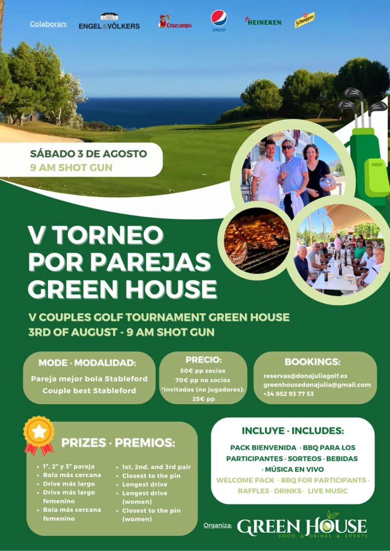 V Torneo Green House Doña Julia