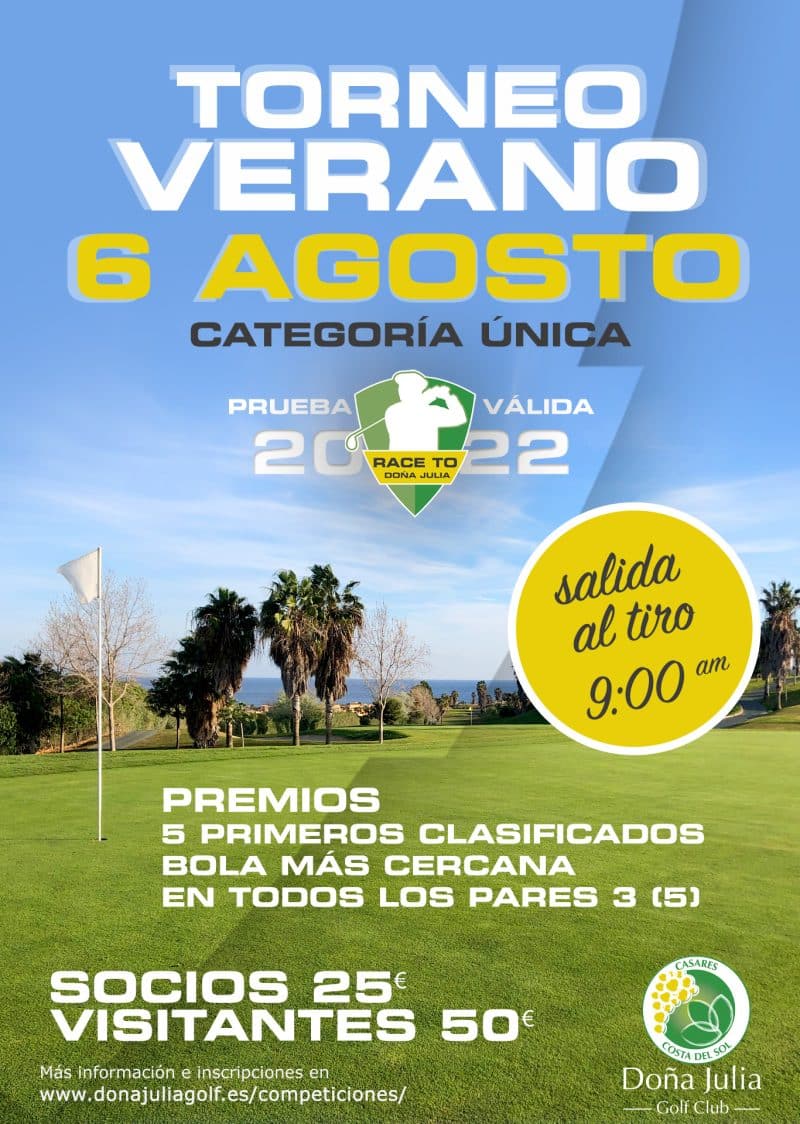 torneo de golf de verano casares